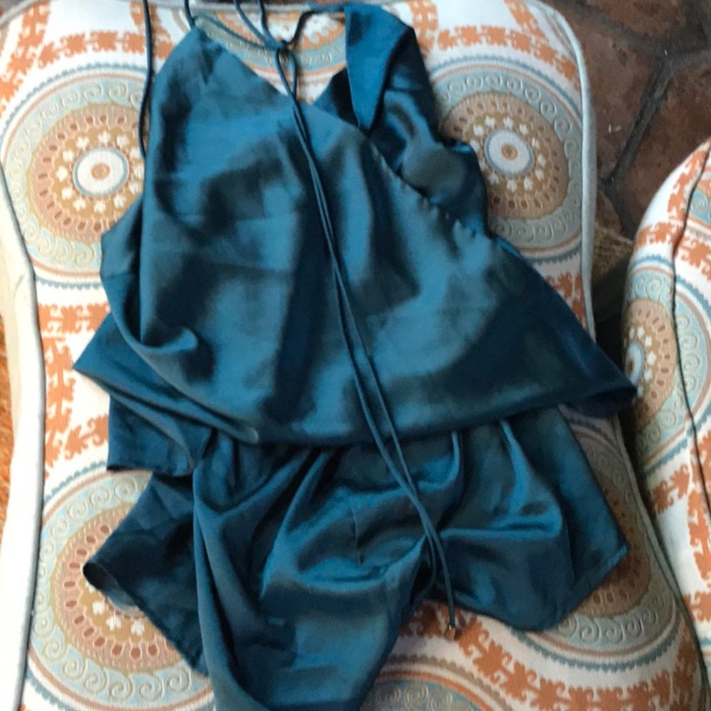 Emerald Green romper